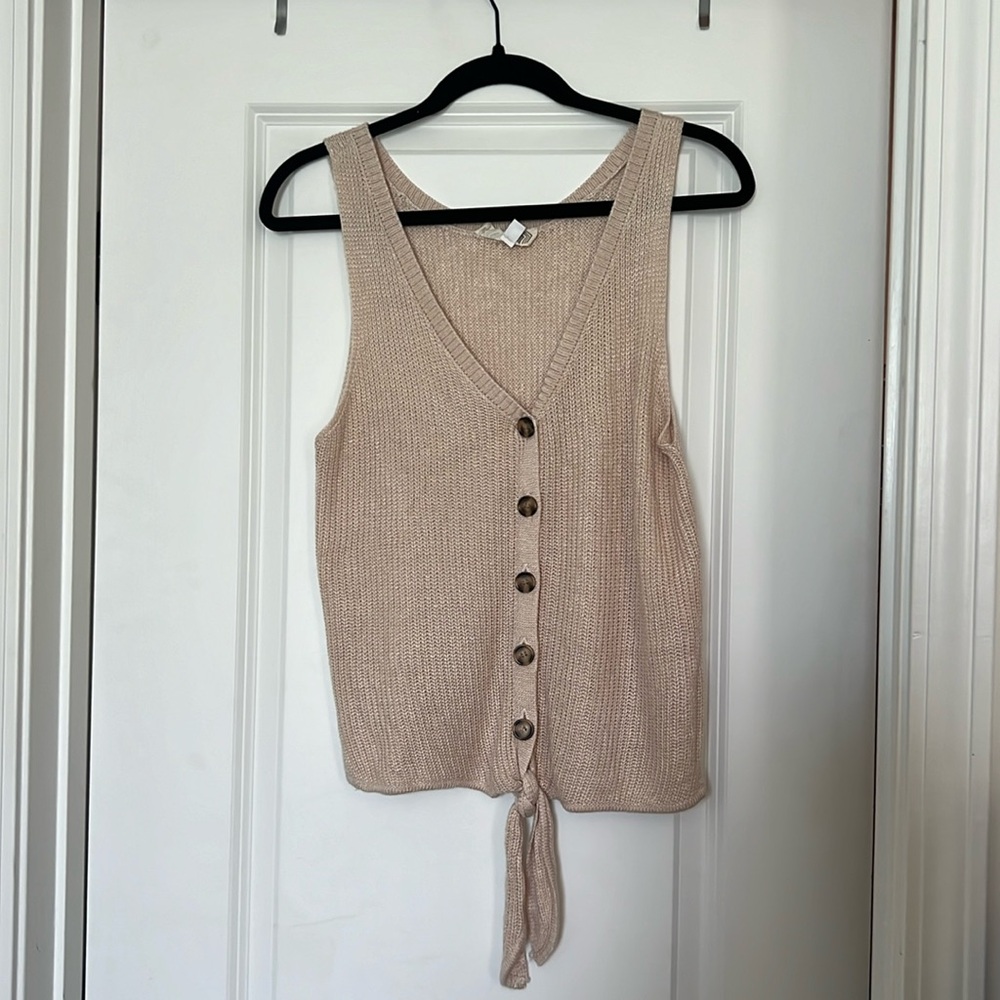 Tan tank top
